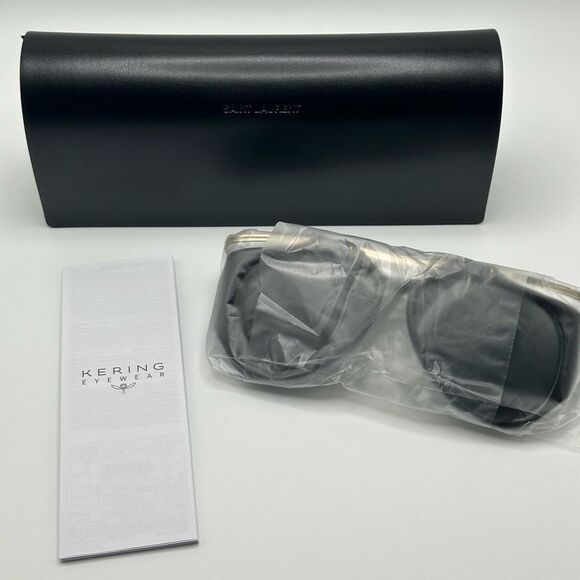 BRAND NEW SAINT LAURENT Sunglasses SL M137 Amelia 001 Black Gold Women - Picture 11 of 13